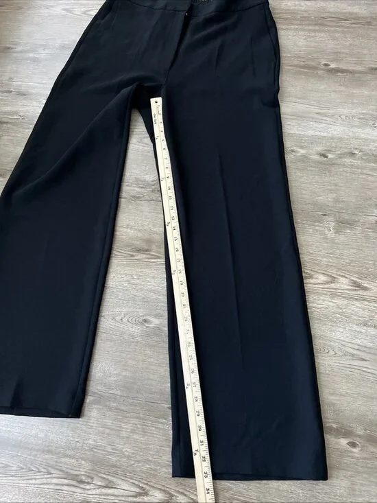 Wilfred Alanya High Waisted Wide Leg Crepe Trousers Womens 16 Full Length - Picture 4 of 15